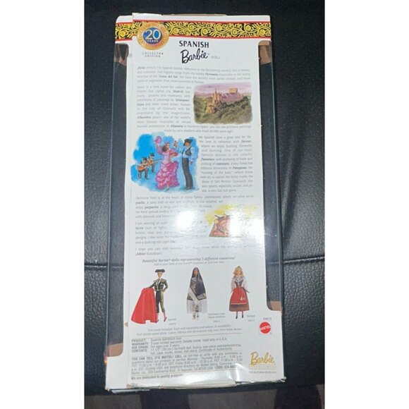 Barbie Dolls of the World Collector Edition Polish Austrian Spanish Swedish Thai - Picture 13 of 16